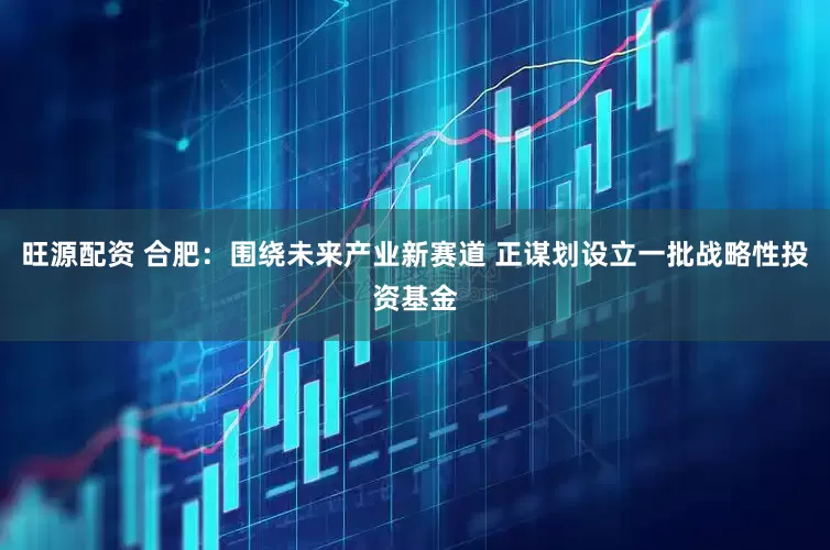 旺源配资 合肥：围绕未来产业新赛道 正谋划设立一批战略性投资基金